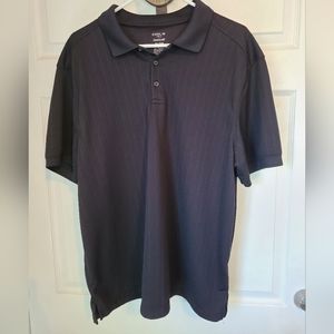 (734) Haggar Cool 18 Golf Polo, Size: XL Color: Black